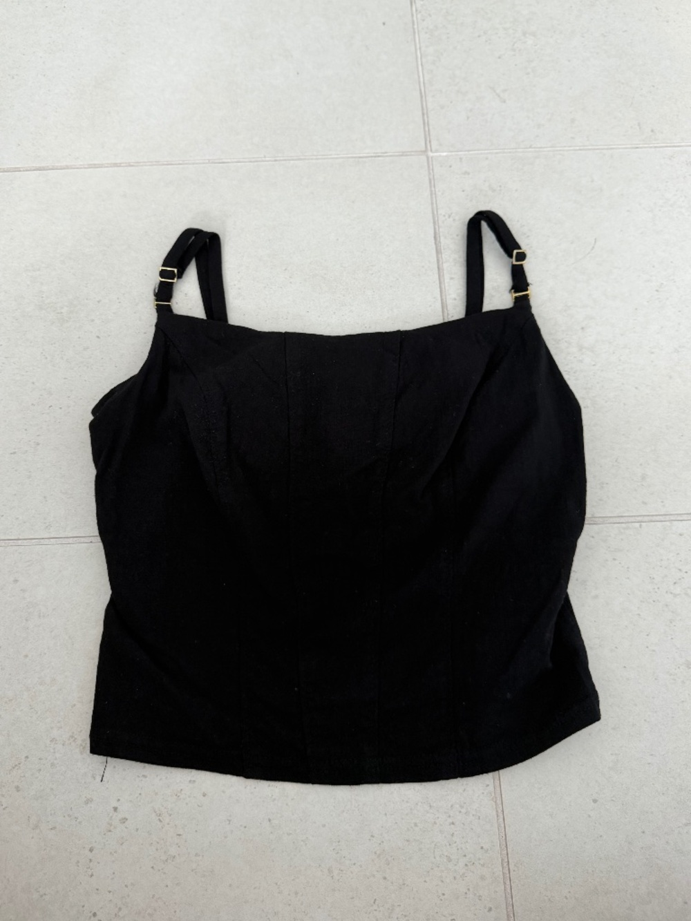 Free People Black Tank Top XS